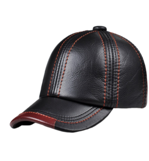 High Quality Genuine Leather Baseball Cap