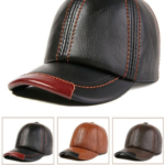 High Quality Genuine Leather Baseball Cap