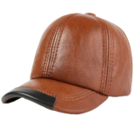 High Quality Genuine Leather Baseball Cap