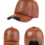 High Quality Genuine Leather Baseball Cap