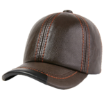 High Quality Genuine Leather Baseball Cap