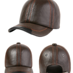 High Quality Genuine Leather Baseball Cap