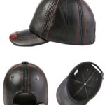 High Quality Genuine Leather Baseball Cap