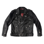 Belvedere Black Leather Jacket