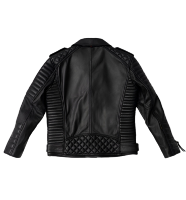 Belvedere Black Leather Jacket