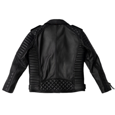 Belvedere Black Leather Jacket