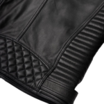 Belvedere Black Leather Jacket