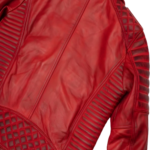 Belvedere Red Leather Jacket