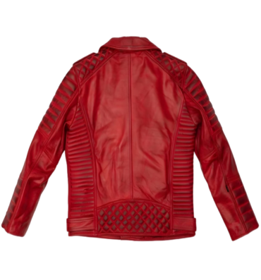 Belvedere Red Leather Jacket