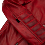 Belvedere Red Leather Jacket