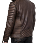 Belvedere Rust Leather Jacket