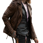 Belvedere Rust Leather Jacket