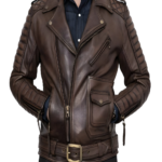 Belvedere Rust Leather Jacket