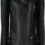 Women's Black Motorcycle Leather Jacket