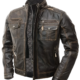 Genuine Lambskin Biker Leather Jacket