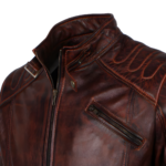 Men Brown Leather Jackets