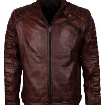 Men Brown Leather Jackets